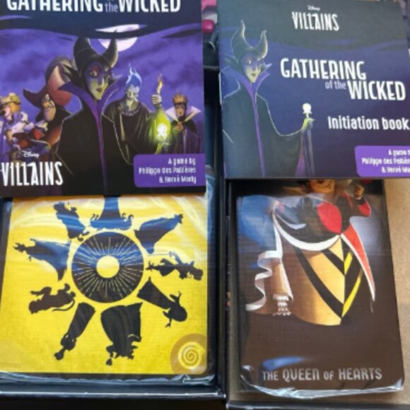 Disney Villains Gathering of the Wicked Card Game- CARDS ARE SEALED - Picture 5 of 5